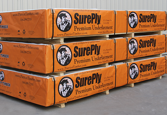 SurePly ® Premium Underlayment Crates