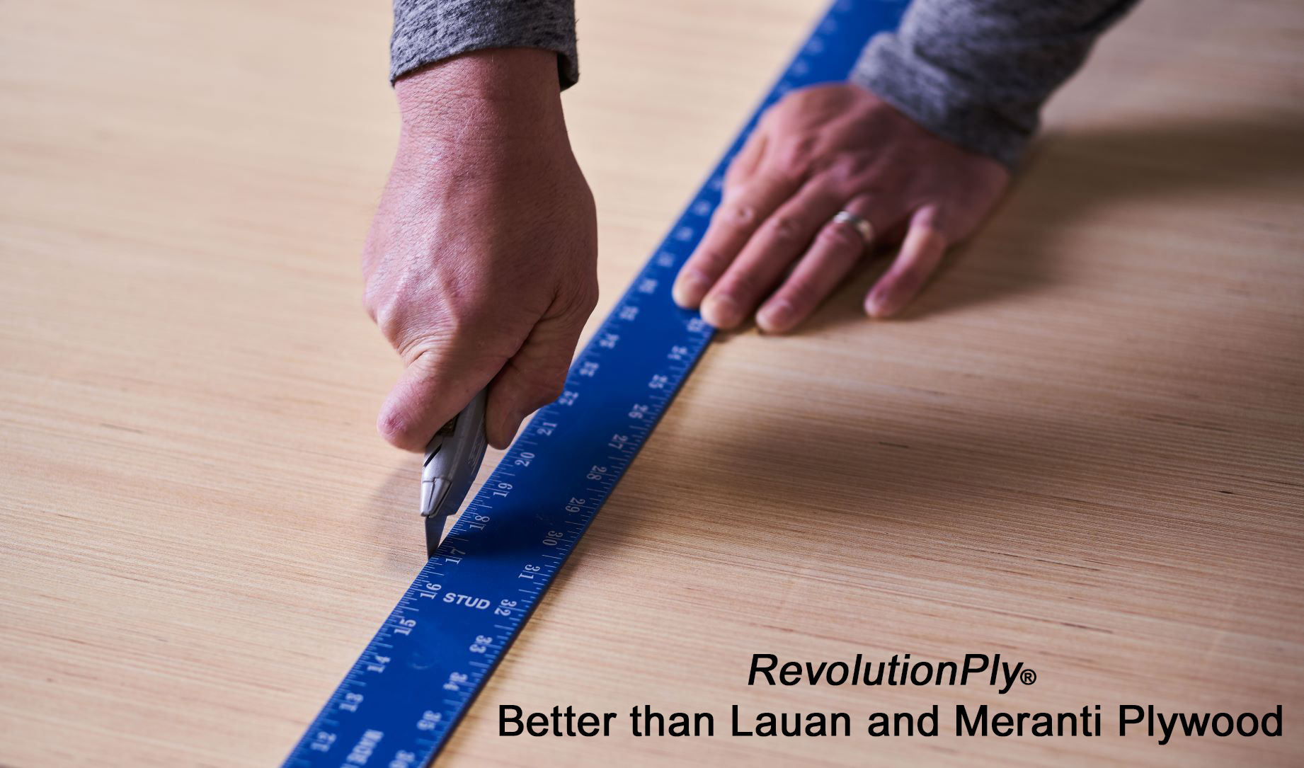 123RevolutionPly® Plywood - Better than Lauan (Meranti) Plywood