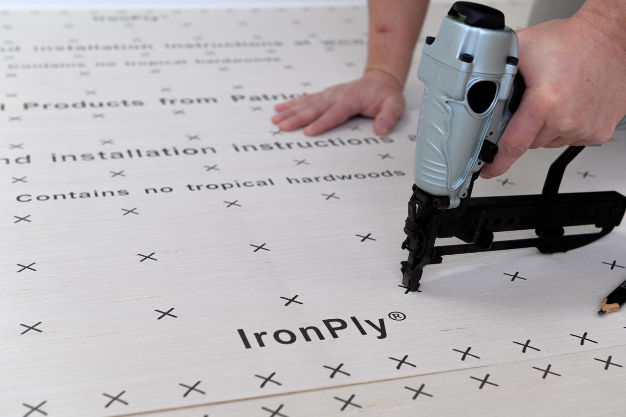 Plywood Underlayment IronPly Premium Underlayment